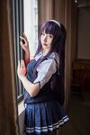 [Cosplay] Jean 九曲 - Kasumigaoka Utaha Summer School Uniform 霞之丘诗羽夏季校服