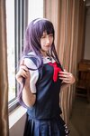[Cosplay] Jean 九曲 - Kasumigaoka Utaha Summer School Uniform 霞之丘诗羽夏季校服