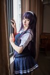 [Cosplay] Jean 九曲 - Kasumigaoka Utaha Summer School Uniform 霞之丘诗羽夏季校服