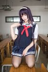 [Cosplay] Jean 九曲 - Kasumigaoka Utaha Summer School Uniform 霞之丘诗羽夏季校服