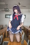 [Cosplay] Jean 九曲 - Kasumigaoka Utaha Summer School Uniform 霞之丘诗羽夏季校服