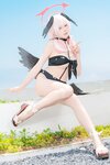 [Cosplay] 黏黏团子兔 - 2025年08月作品『下江小春 泳装』Honey[96P2V-2.40GB]