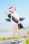 [Cosplay] 黏黏团子兔 - 2025年08月作品『下江小春 泳装』Honey[96P2V-2.40GB]