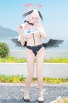 [Cosplay] 黏黏团子兔 - 2025年08月作品『下江小春 泳装』Honey[96P2V-2.40GB]