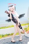 [Cosplay] 黏黏团子兔 - 2025年08月作品『下江小春 泳装』Honey[96P2V-2.40GB]