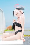 [Cosplay] 黏黏团子兔 - 2025年08月作品『下江小春 泳装』Honey[96P2V-2.40GB]