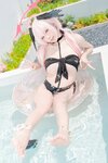 [Cosplay] 黏黏团子兔 - 2025年08月作品『下江小春 泳装』Honey[96P2V-2.40GB]