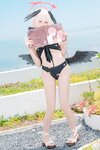 [Cosplay] 黏黏团子兔 - 2025年08月作品『下江小春 泳装』Honey[96P2V-2.40GB]