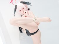 [Cosplay] 黏黏团子兔 - 2025年08月作品『下江小春 泳装』Honey[96P2V-2.40GB]