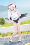 [Cosplay] 黏黏团子兔 - 2025年08月作品『下江小春 泳装』Honey[96P2V-2.40GB]