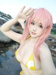 [Cosplay] 七七娜娜子 - 穗香泳衣