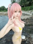 [Cosplay] 七七娜娜子 - 穗香泳衣