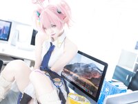 [Cosplay] 纸悦Etsu_ko - 桃香
