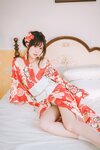 [Cosplay] 千反田鹿子 - 日常 浴衣室内