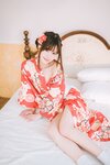 [Cosplay] 千反田鹿子 - 日常 浴衣室内