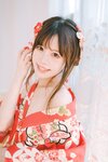 [Cosplay] 千反田鹿子 - 日常 浴衣室内