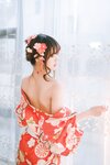 [Cosplay] 千反田鹿子 - 日常 浴衣室内