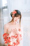 [Cosplay] 千反田鹿子 - 日常 浴衣室内