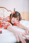 [Cosplay] 千反田鹿子 - 日常 浴衣室内