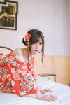 [Cosplay] 千反田鹿子 - 日常 浴衣室内