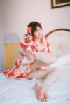 [Cosplay] 千反田鹿子 - 日常 浴衣室内