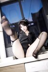 [Cosplay] 疯猫ss 吊带丝袜西装