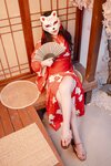[Cosplay] Bangni邦尼 和服束缚