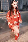 [Cosplay] Bangni邦尼 和服束缚