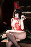 [Cosplay] rioko凉凉子 - 碧蓝航线 大凤 桌球兔女郎