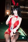[Cosplay] rioko凉凉子 - 碧蓝航线 大凤 桌球兔女郎