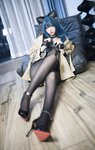 [Cosplay] 疯猫ss - 猫耳绑带束缚
