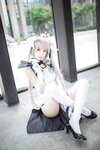 [Cosplay] Fengmaoss 疯猫ss - Sora White Qipao 穹妹旗袍白