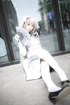 [Cosplay] Fengmaoss 疯猫ss - Sora White Qipao 穹妹旗袍白