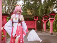 [Cosplay] Feather_rr 前羽_rr - Yae Miko 八重神子