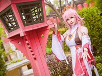 [Cosplay] Feather_rr 前羽_rr - Yae Miko 八重神子