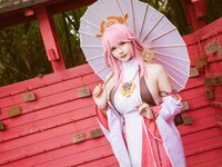 [Cosplay] Feather_rr 前羽_rr - Yae Miko 八重神子