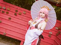 [Cosplay] Feather_rr 前羽_rr - Yae Miko 八重神子