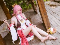 [Cosplay] Feather_rr 前羽_rr - Yae Miko 八重神子