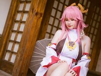 [Cosplay] Feather_rr 前羽_rr - Yae Miko 八重神子