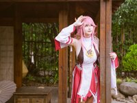 [Cosplay] Feather_rr 前羽_rr - Yae Miko 八重神子