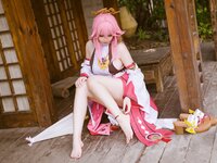 [Cosplay] Feather_rr 前羽_rr - Yae Miko 八重神子