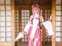 [Cosplay] Feather_rr 前羽_rr - Yae Miko 八重神子