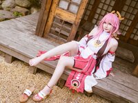 [Cosplay] Feather_rr 前羽_rr - Yae Miko 八重神子