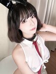 [Cosplay] yuuhui玉汇 - 学生兔
