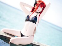 [Cosplay] 封疆疆v - 碧蓝航线 君主 泳装