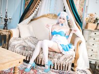 [Cosplay] Gua Xi Jiang 瓜希酱 - Little Swan Maid 小天鹅 女仆