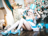 [Cosplay] Gua Xi Jiang 瓜希酱 - Little Swan Maid 小天鹅 女仆
