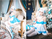 [Cosplay] Gua Xi Jiang 瓜希酱 - Little Swan Maid 小天鹅 女仆