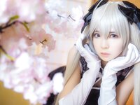 [Cosplay] Fengmaoss 疯猫ss - Sora Black Qipao 穹妹旗袍黑