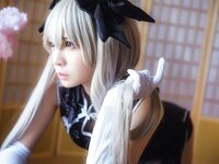 [Cosplay] Fengmaoss 疯猫ss - Sora Black Qipao 穹妹旗袍黑